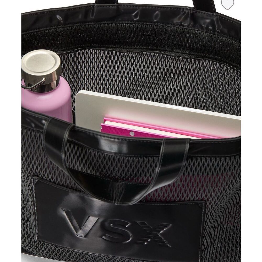 Black Victoria’s Secret mesh workout tote - Picture 4 of 4